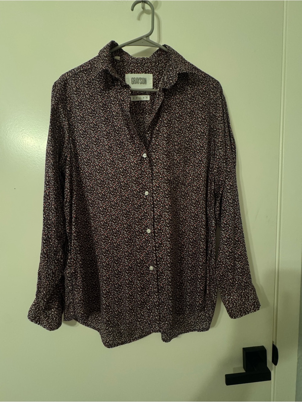 Anthropologie GRAYSON Button-Down Shirt in Floral